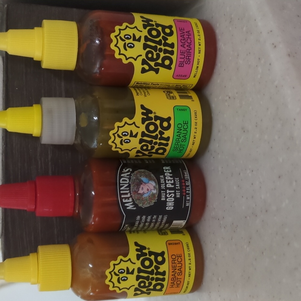 Hot sauces 💚 Have many